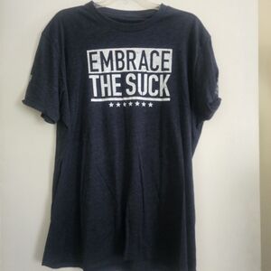 Embrace The Suck Navy Blue T-Shirt